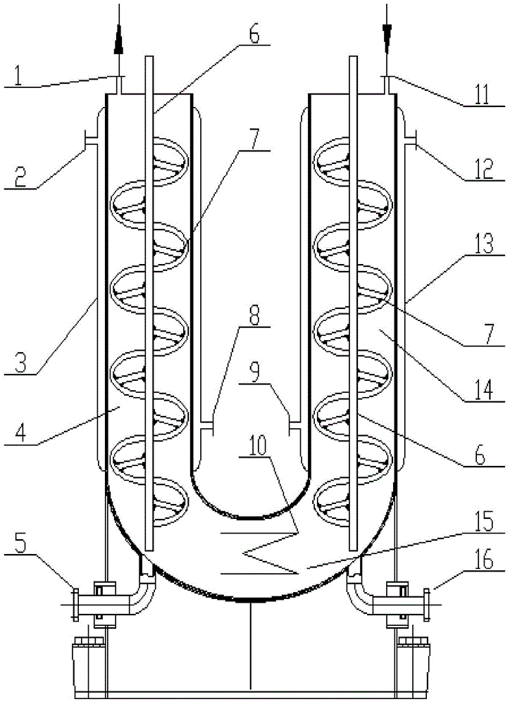 Multipoint reciprocating continuous crystallizer