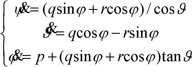 Euler angle polynomial class-index approximate output method on basis of angle velocity