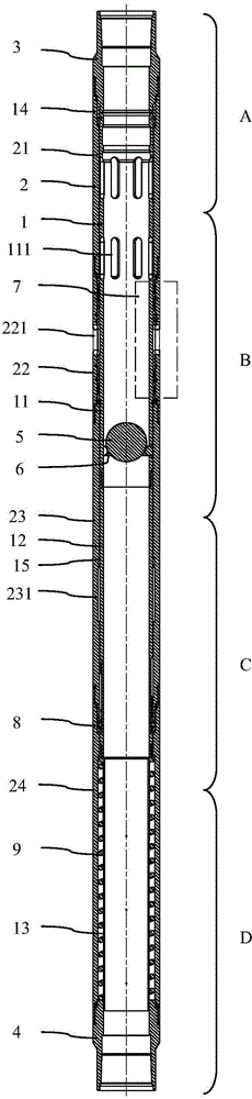 Ball seat assembly and ball-pitching sliding sleeve type fracturing device
