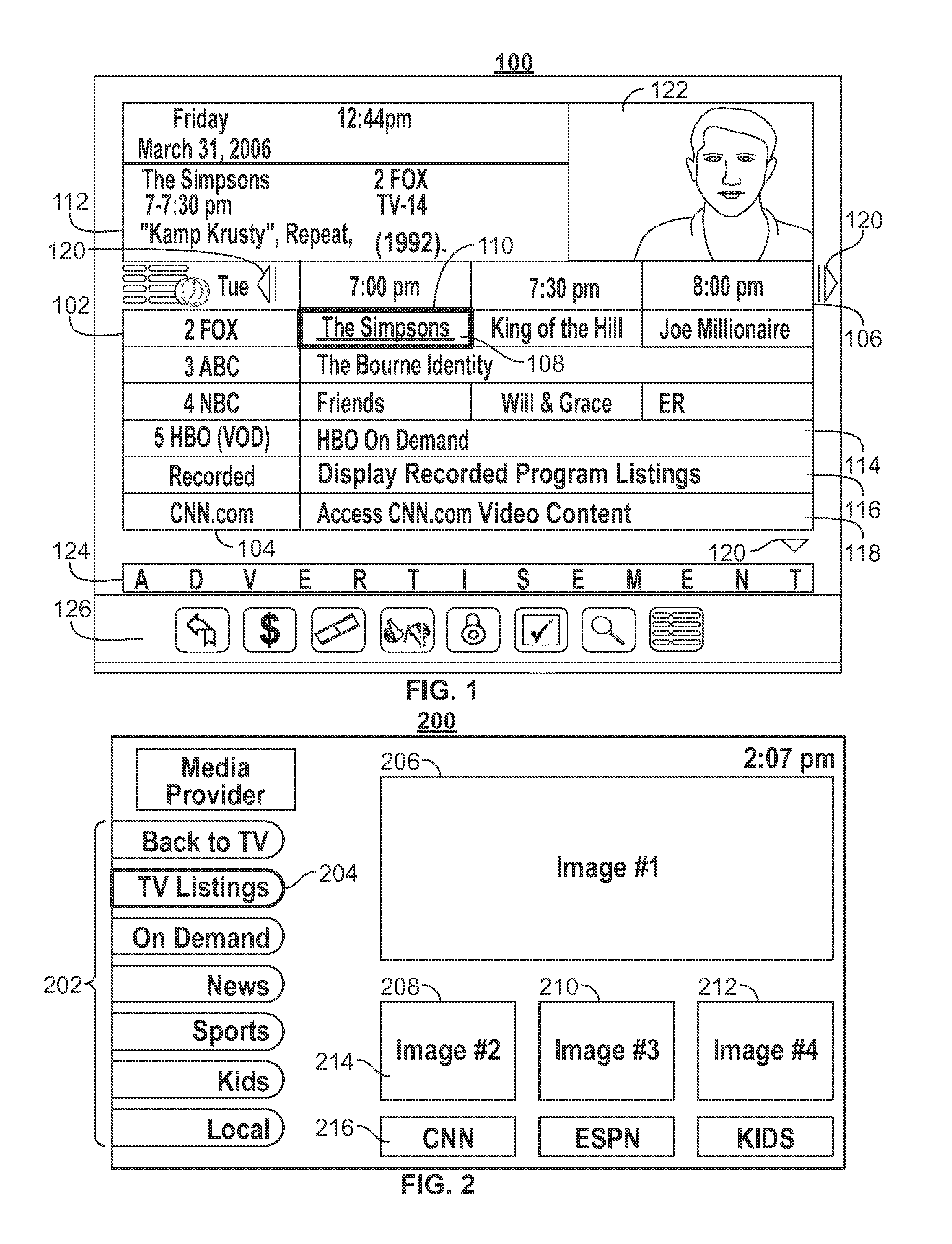 Systems and methods for visualizing storage availability of a dvr