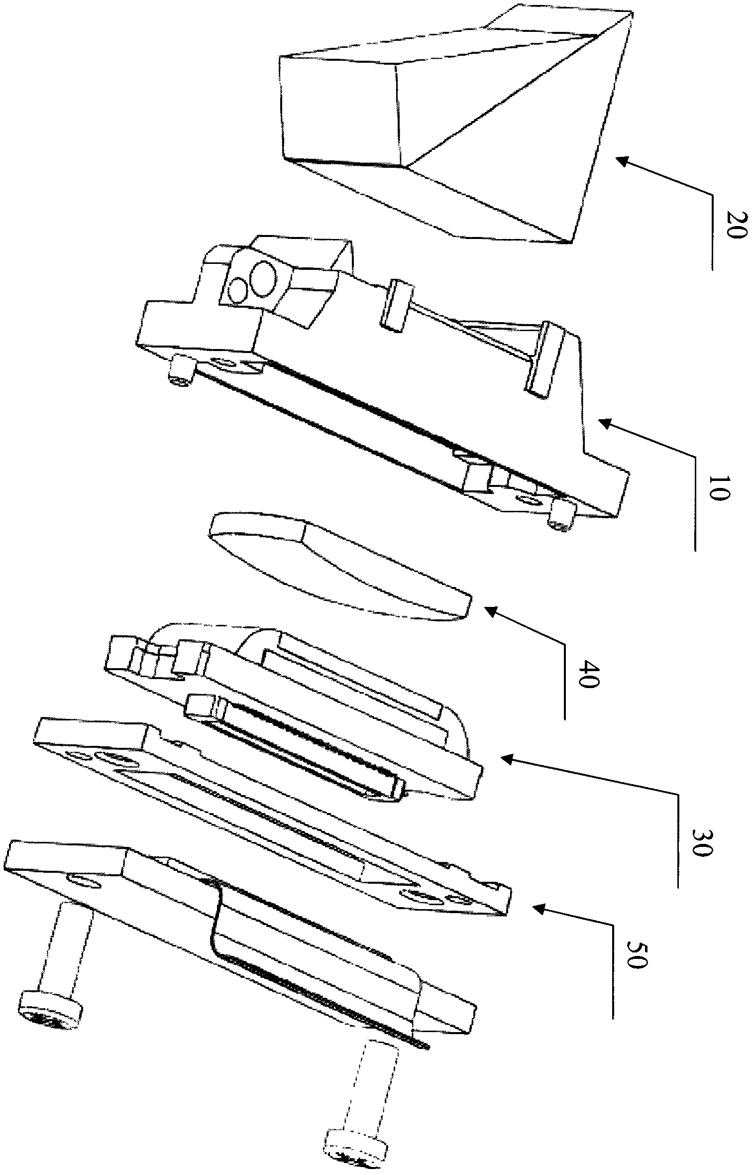 Imaging module of projector and projector using the same