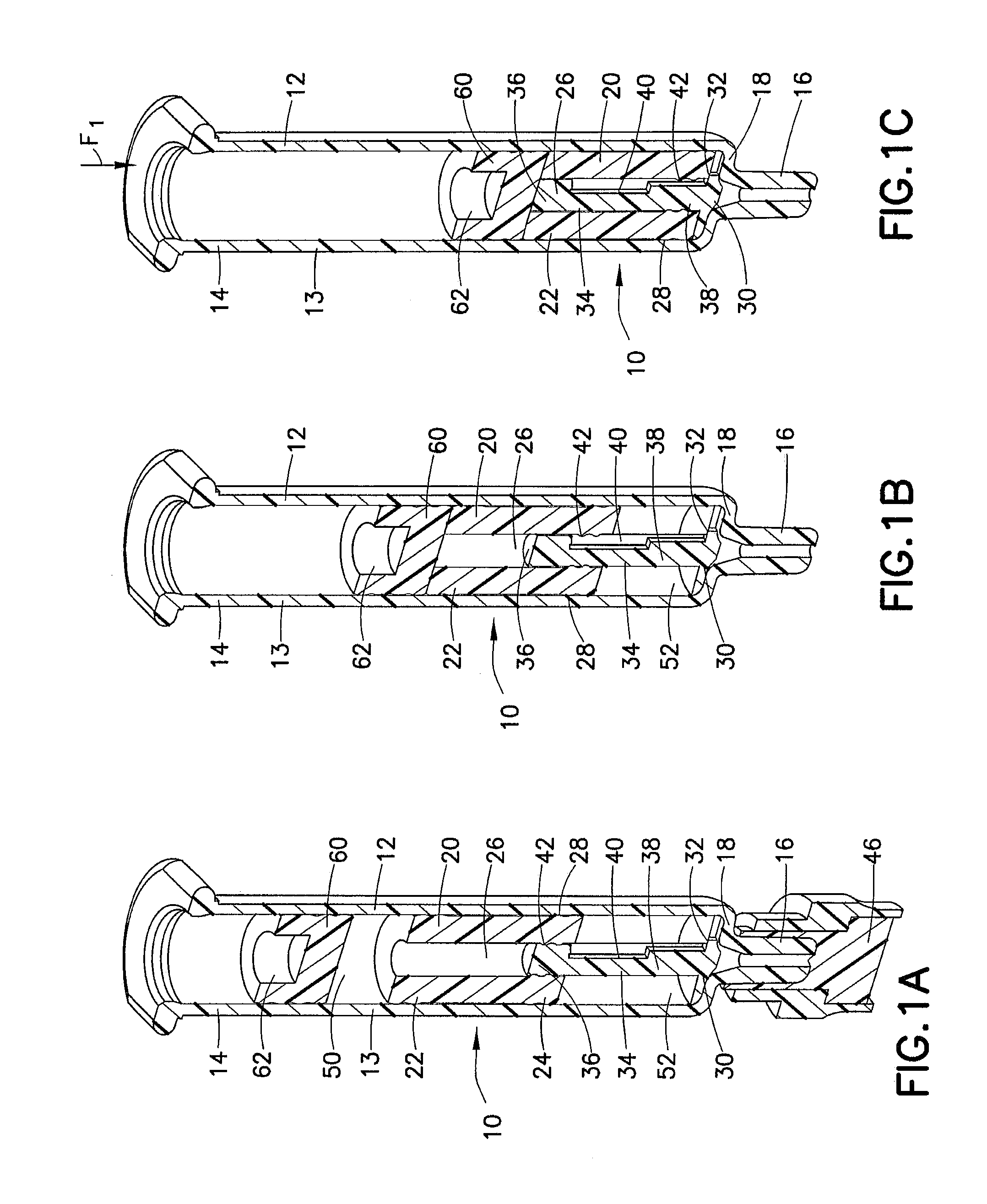 Valve Permitting Mixing in a Drug Delivery Device