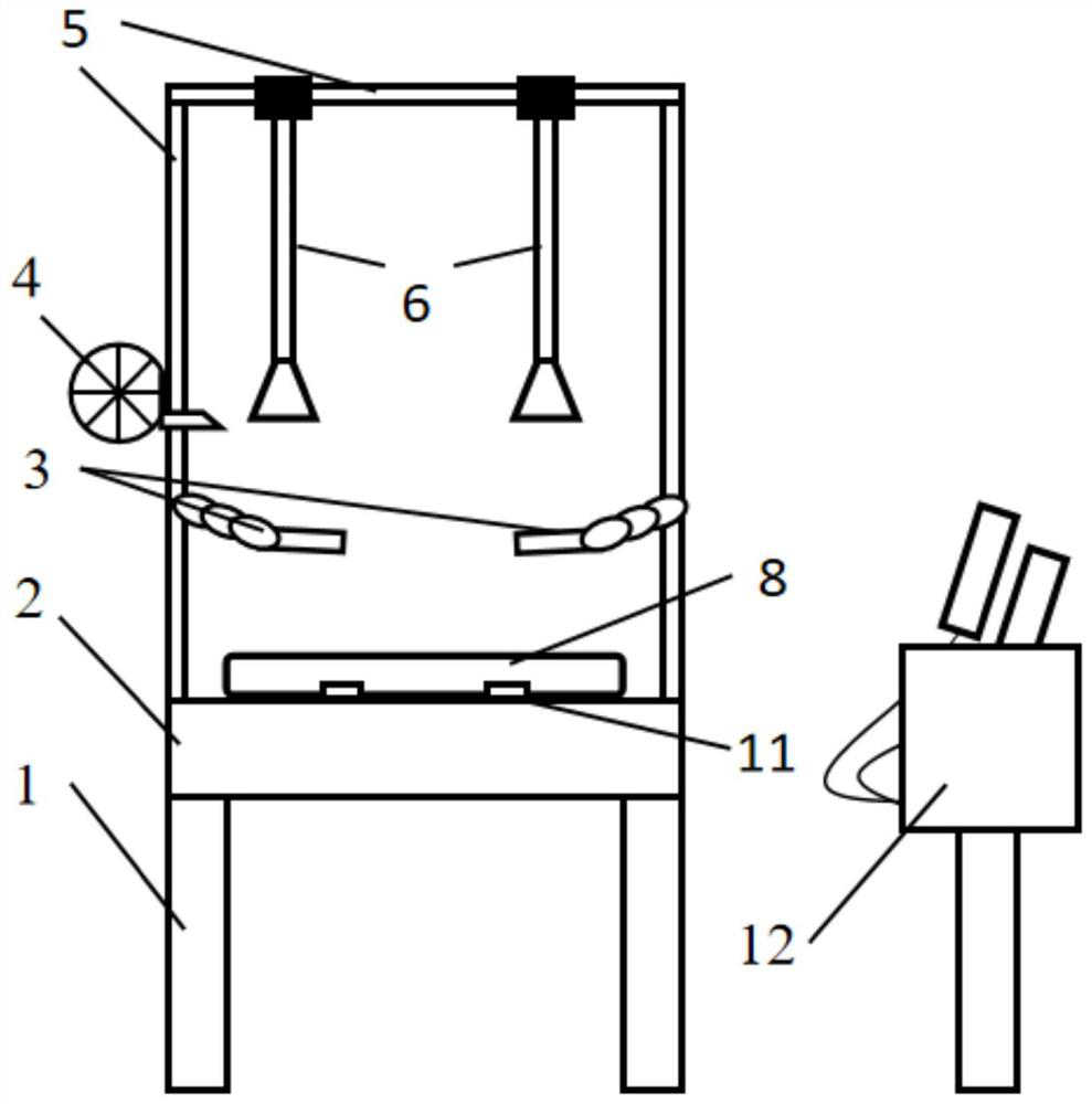 Photon attenuation sensor-assisted vocal music breath training device and use method