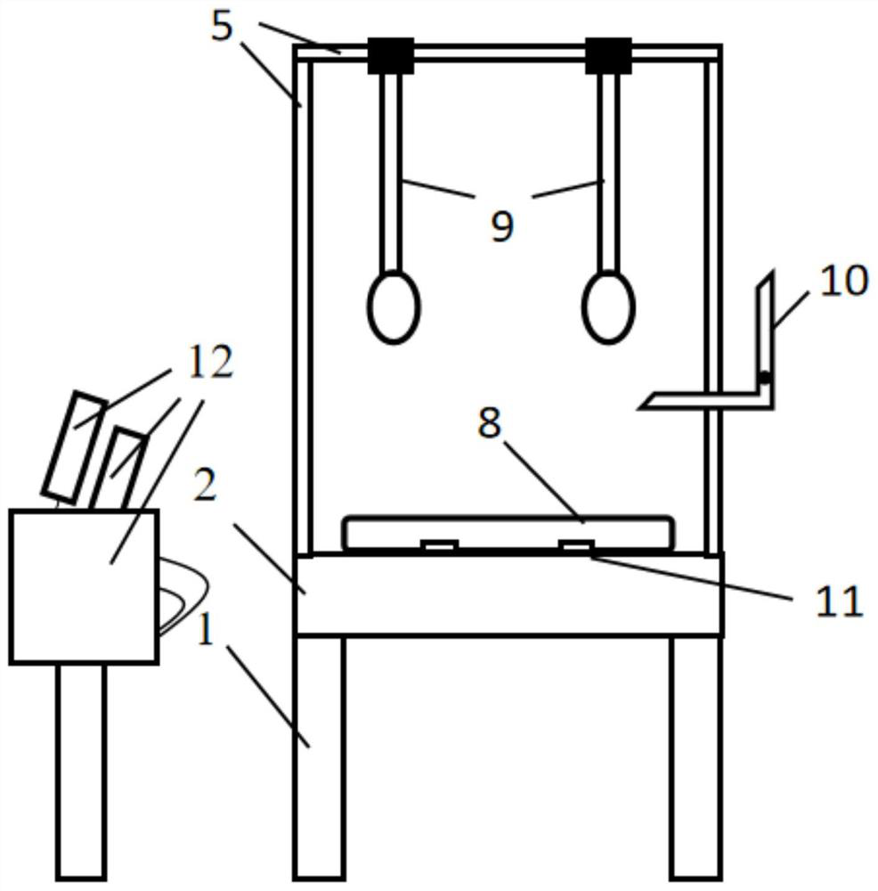 Photon attenuation sensor-assisted vocal music breath training device and use method