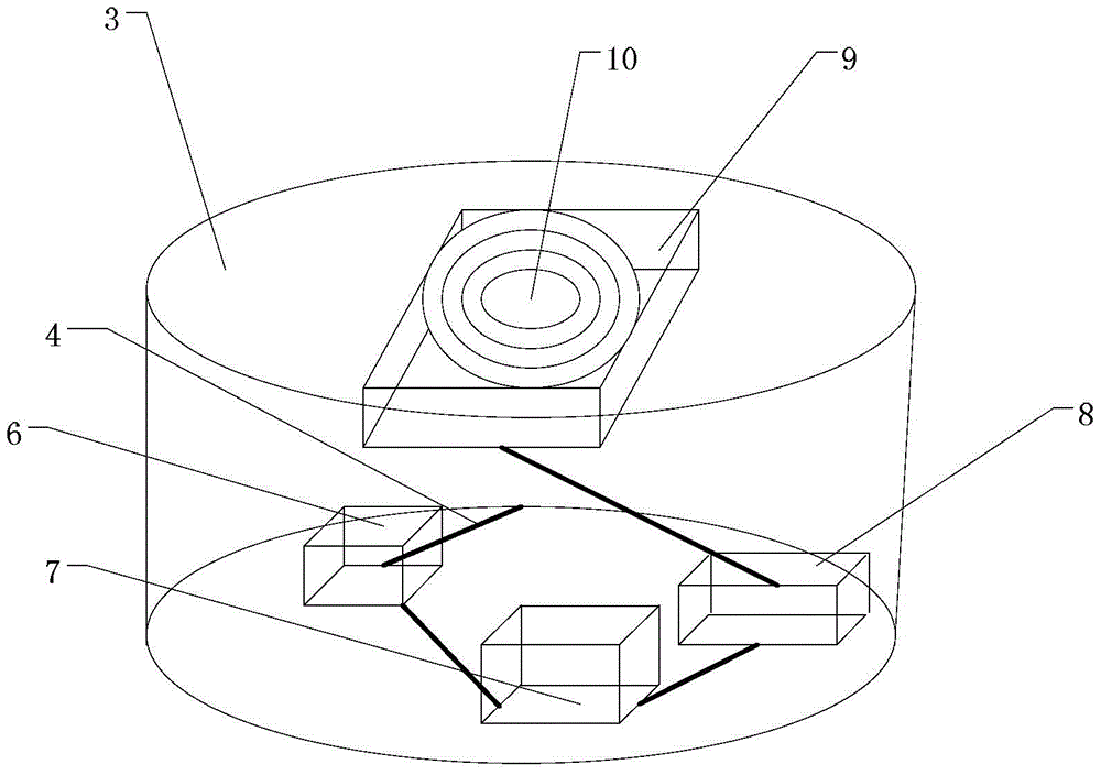 Wireless charging platform based on natural energy storage