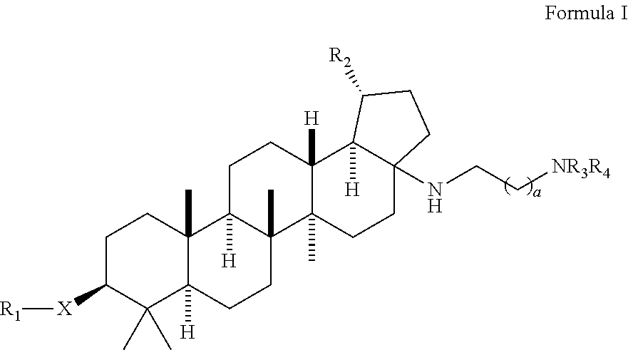 Novel betulinic acid derivatives with antiviral activity
