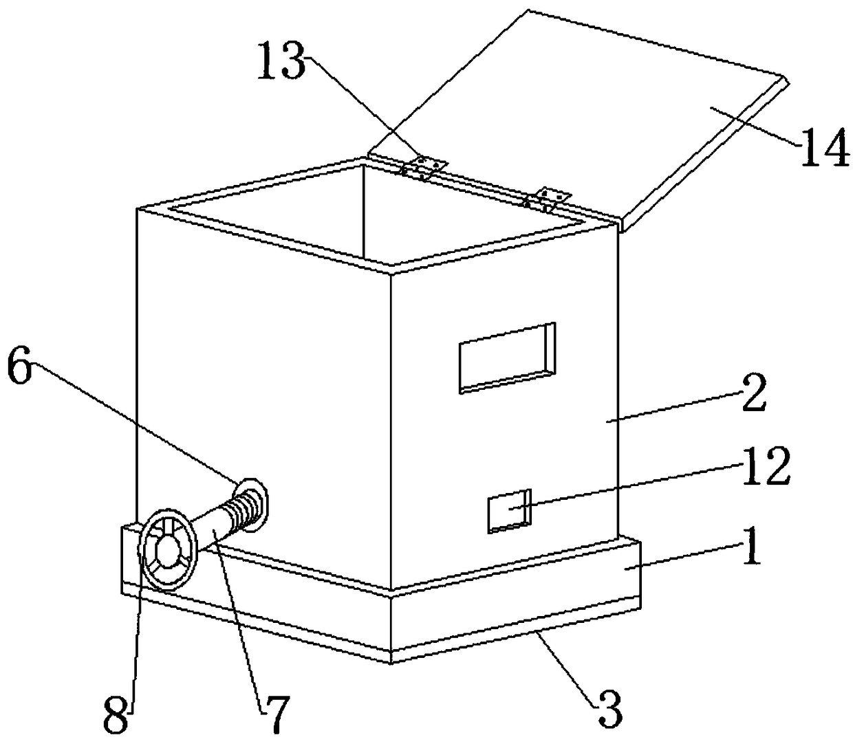 A battery base for easy charging