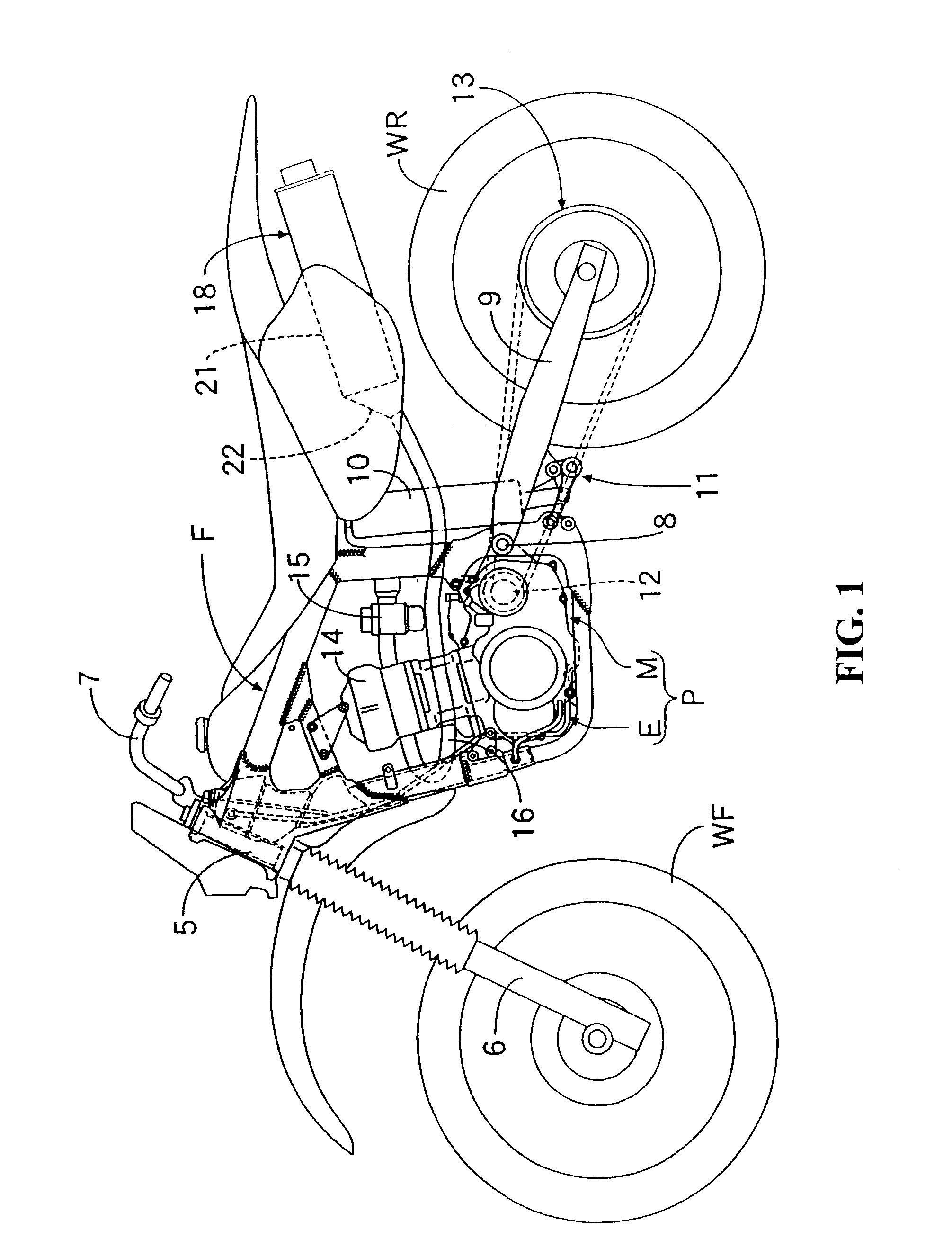 Exhaust apparatus for vehicle