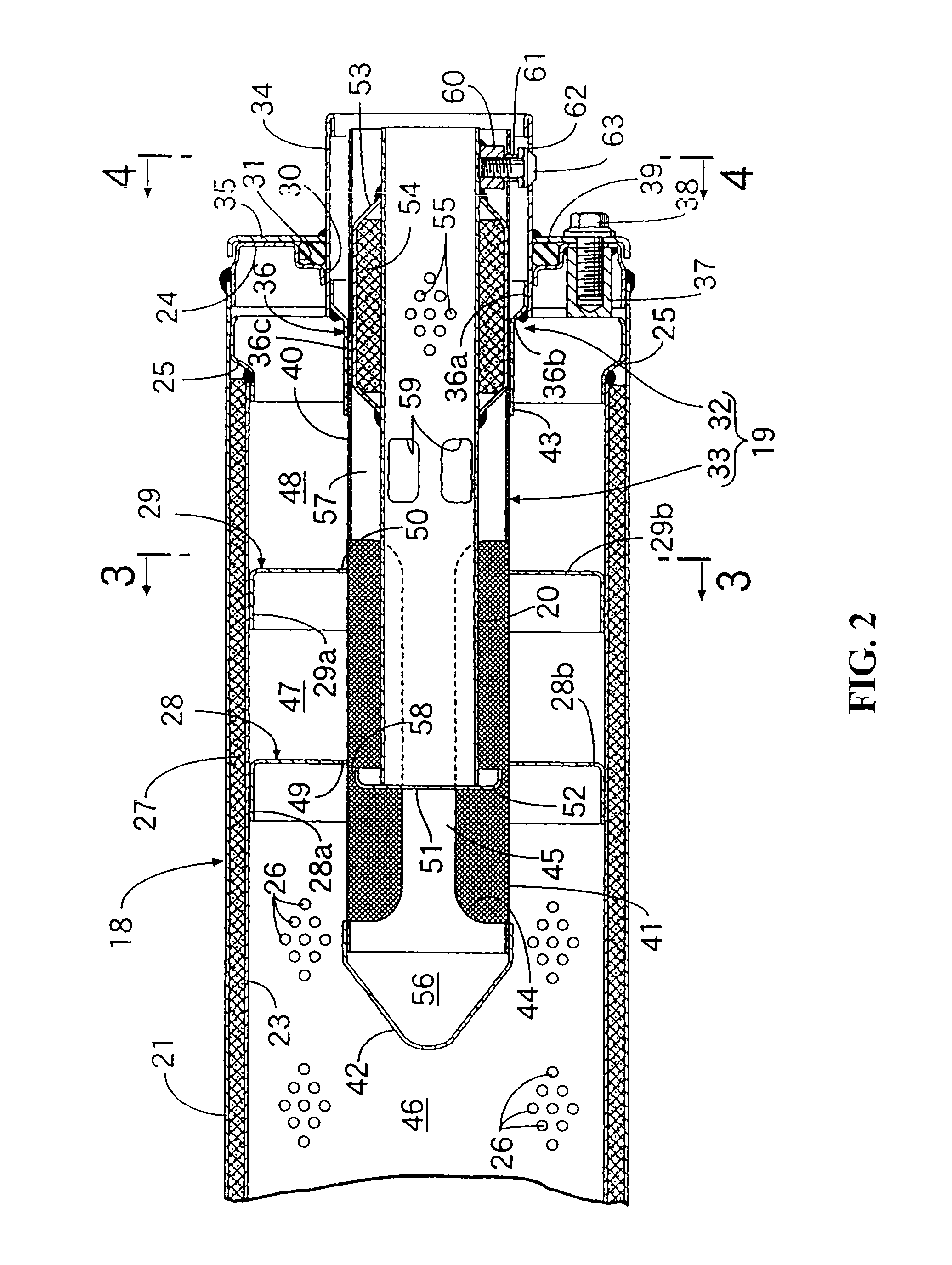 Exhaust apparatus for vehicle