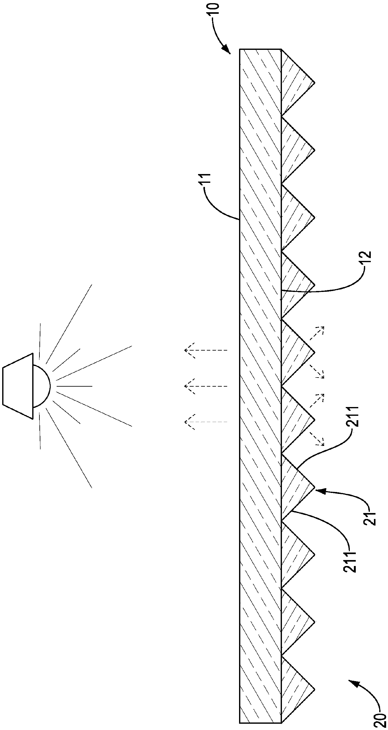 Optical film with decorative effect and multilayer structure thereof