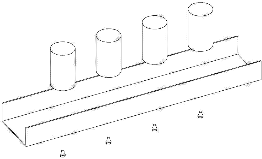 Assembly type lightweight hollow tube wall and construction method