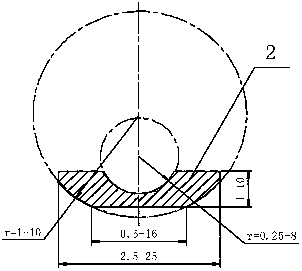 Method for processing special wires for linear bearings