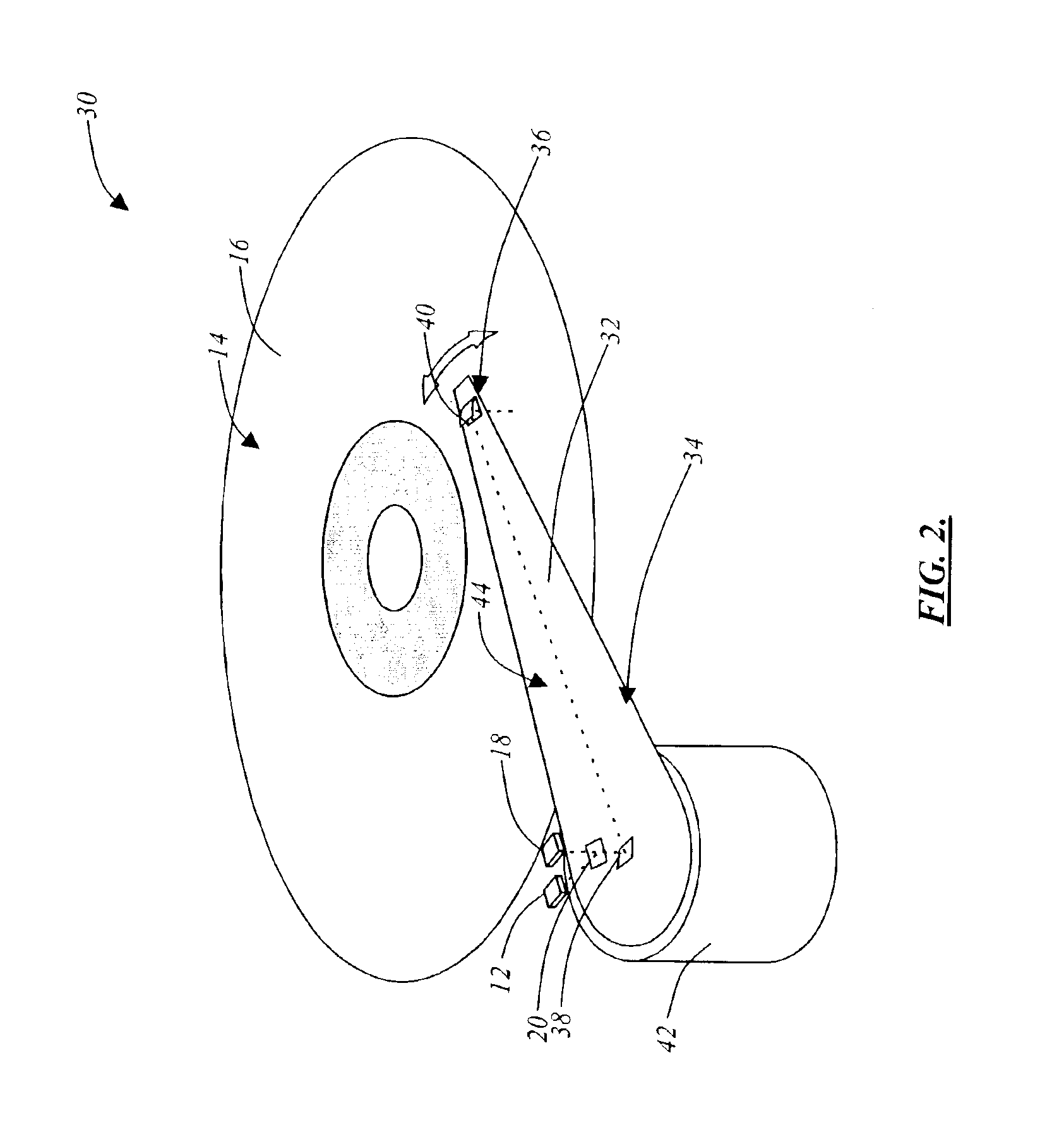 High-speed optical read/write pick-up mechanisms and associated methods