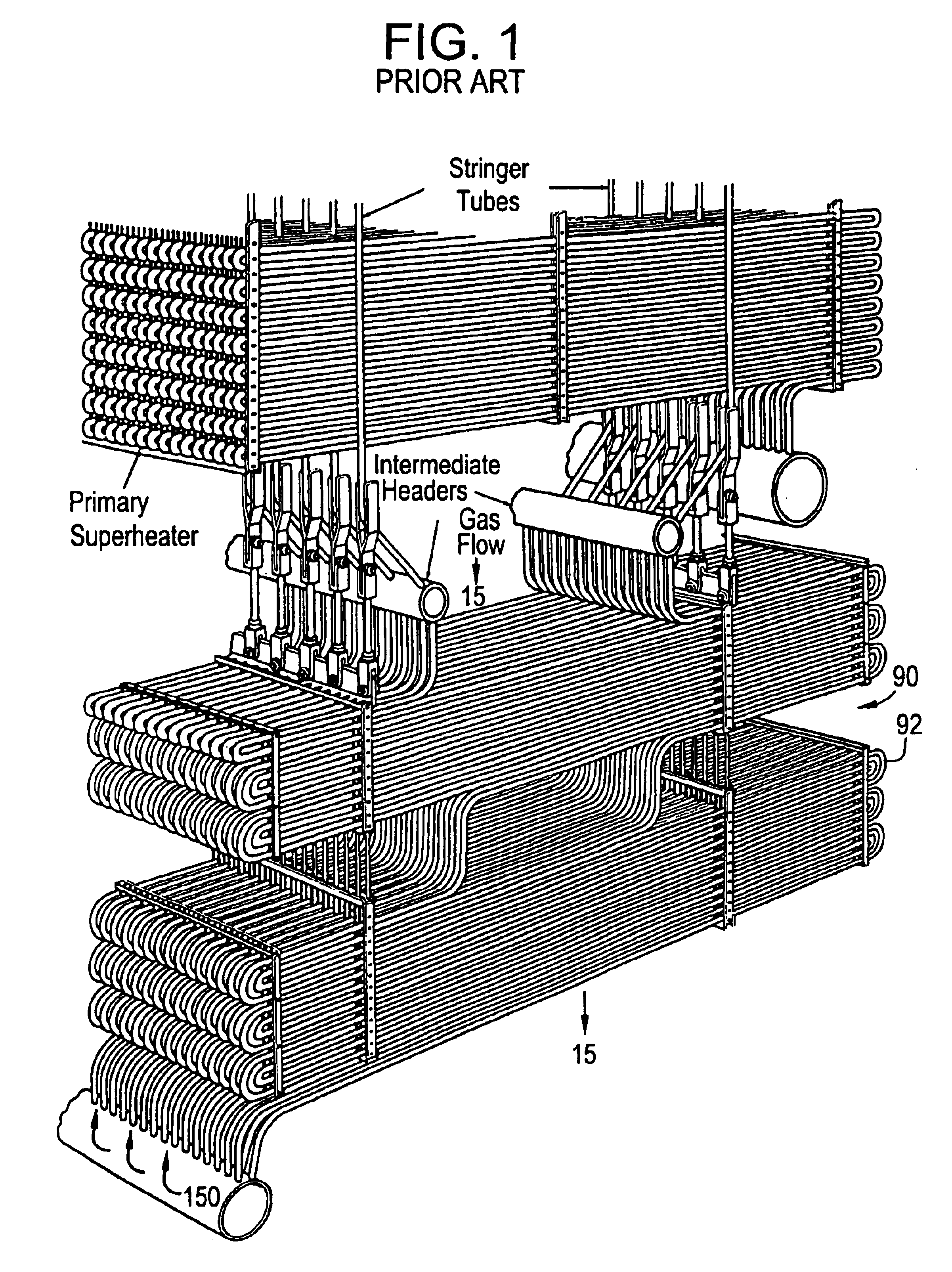 Passive system for optimal NOx reduction via selective catalytic reduction with variable boiler load