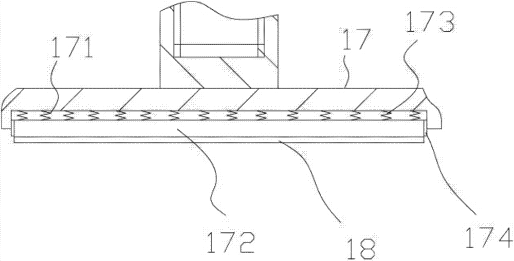 Metal plate embedding mechanism provided with positioning mechanism