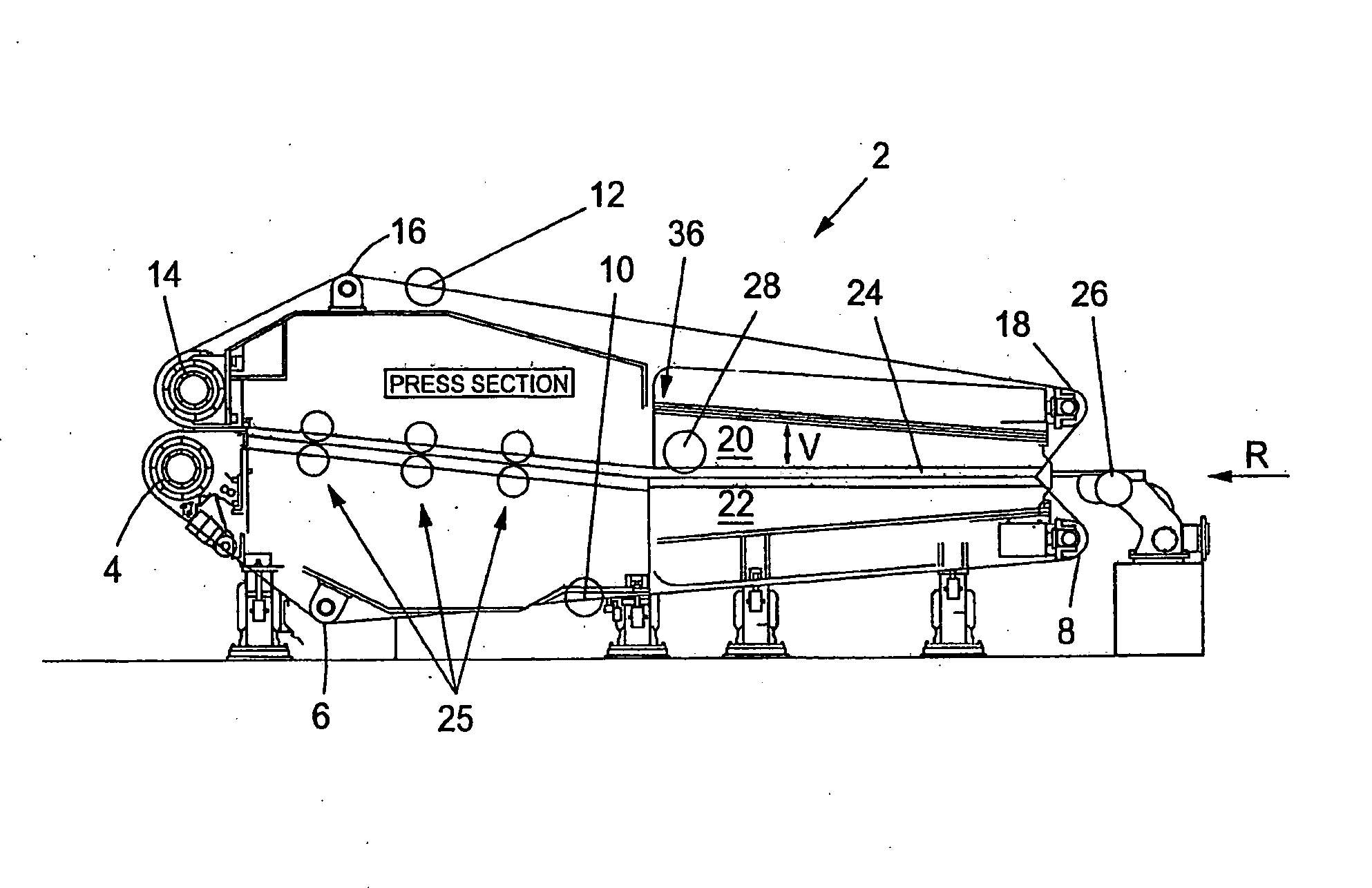 Method And Apparatus Of A Twin-Wire Press