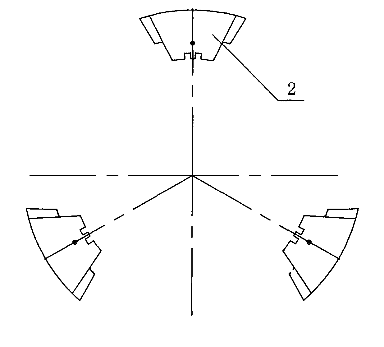 Machining technology for rotary blade type hydraulic steering gear