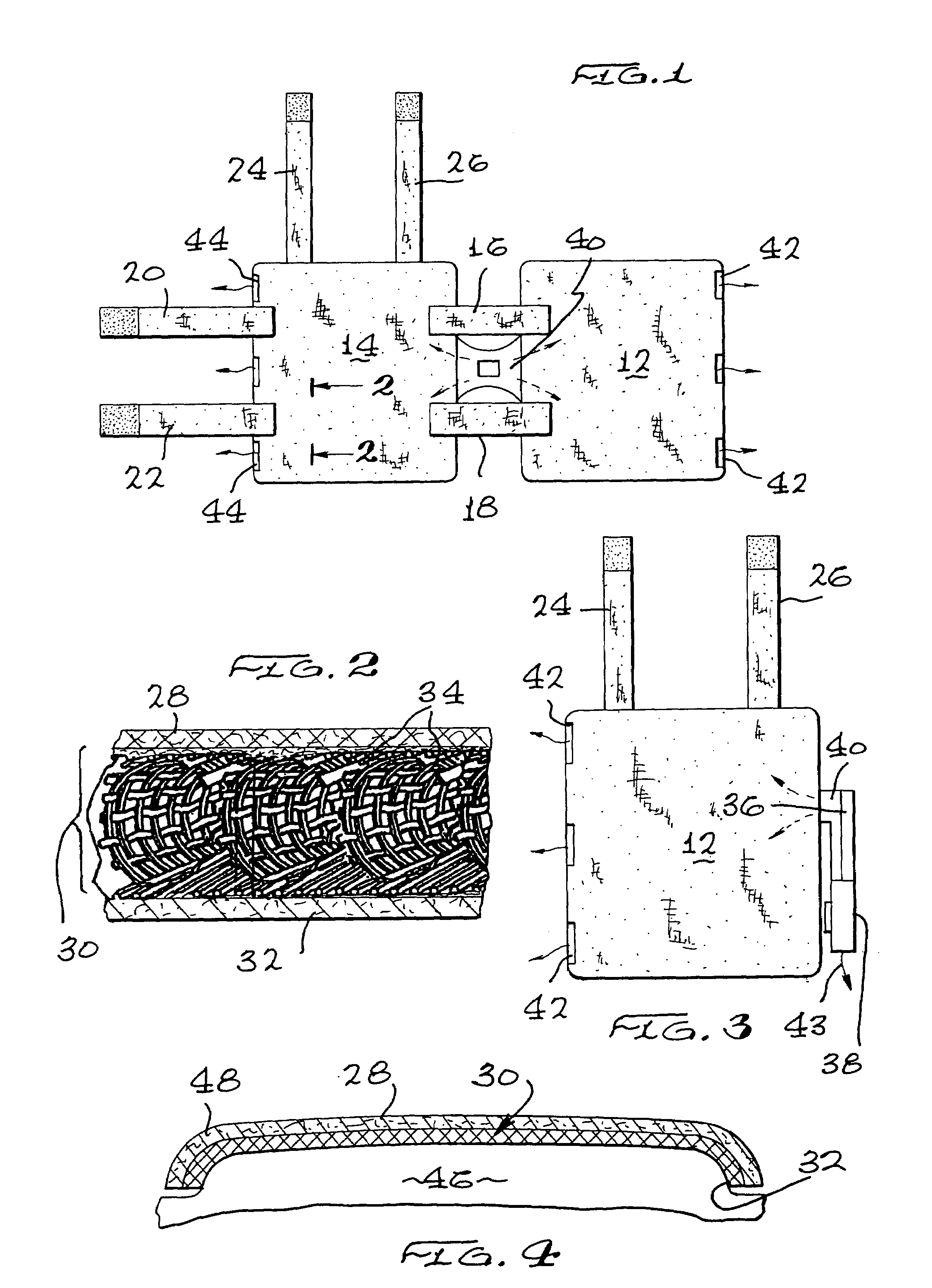 Temperature conditioning apparatus for the trunk of a human body