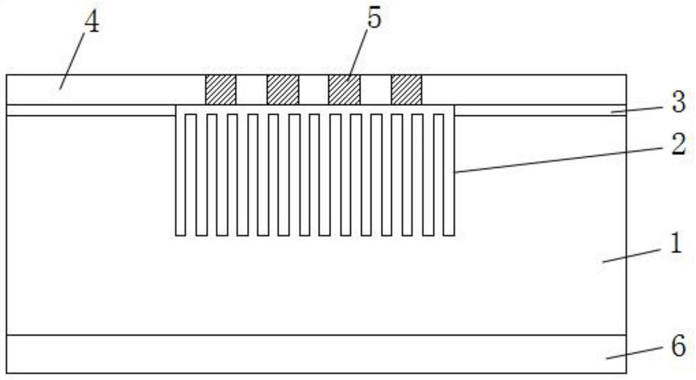 Self-driven humidity sensor and preparation method thereof