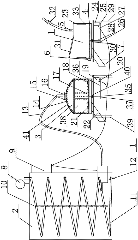 Sheep head and sheep foot hair removal machine