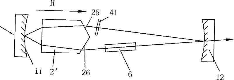 Ring shaped resonance cavity laser