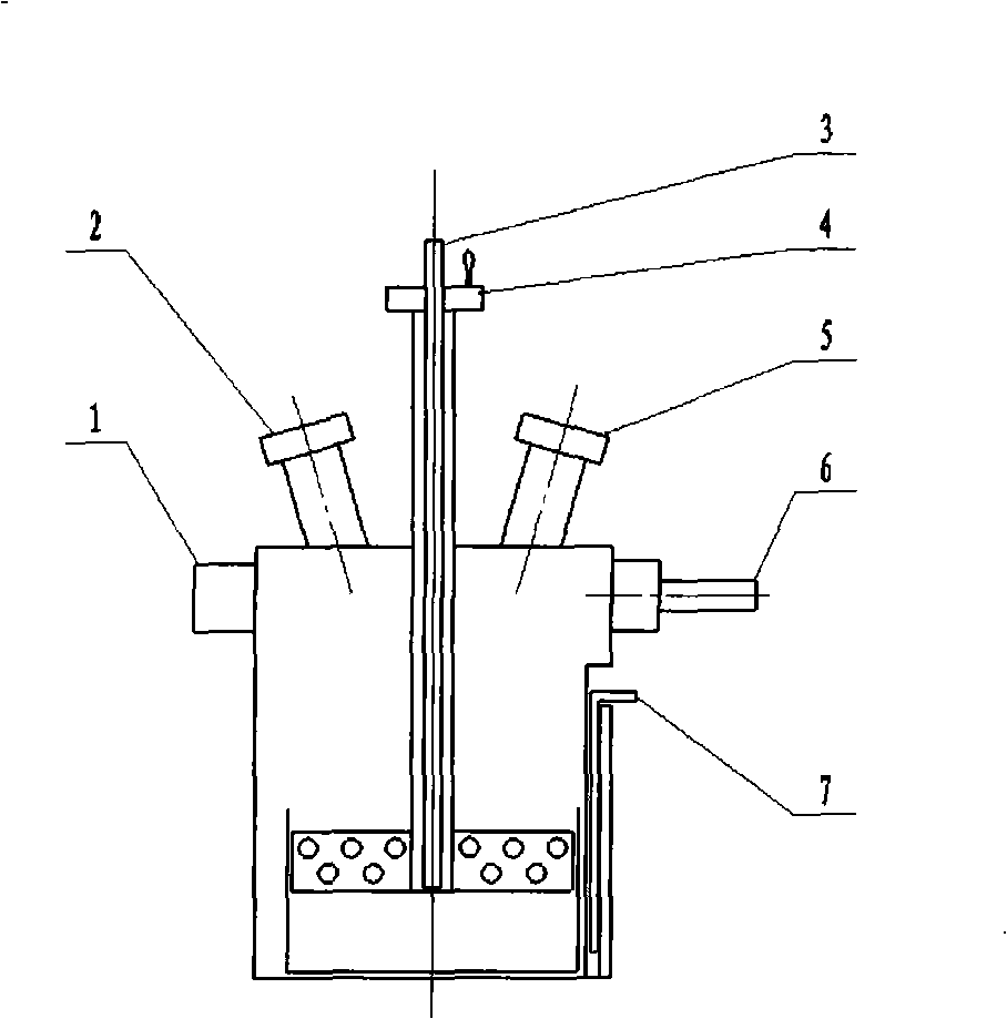 Method and apparatus for preparing Li-B alloy by vacuum smelting