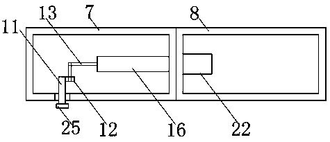 Landing door for construction hoist