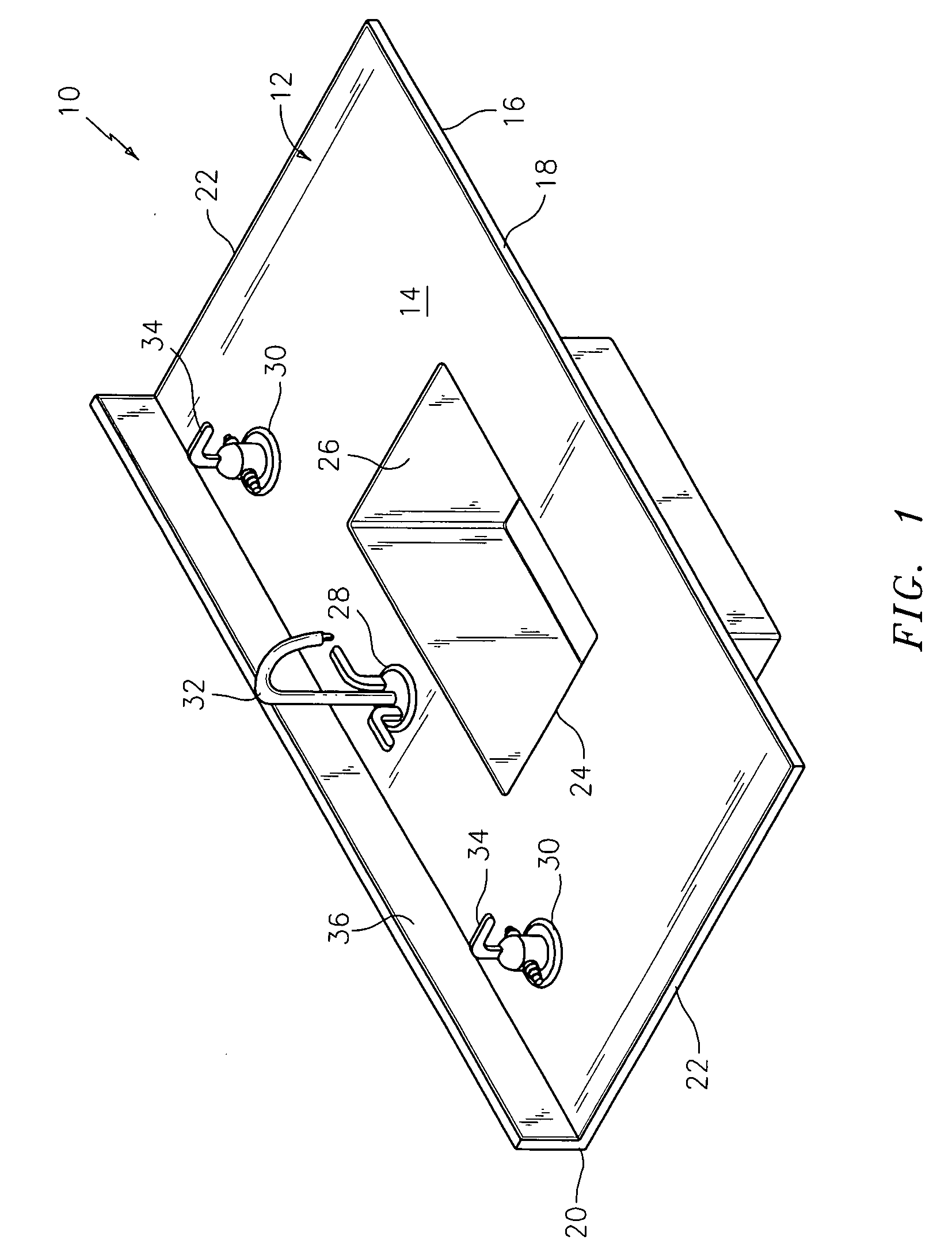 Panel Having a Chemical Resistant Work Surface