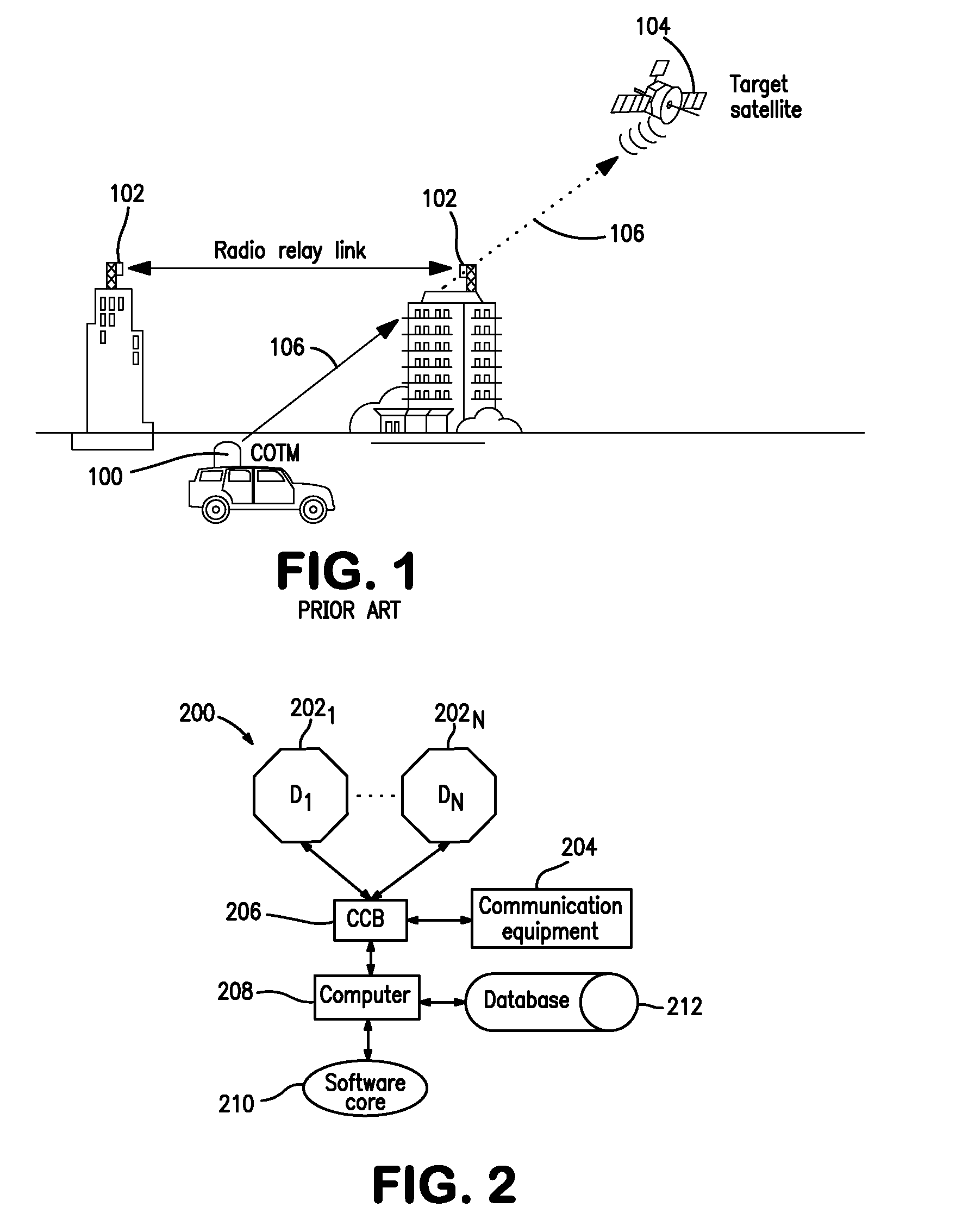 Systems and methods for mitigating radio relay link interference in mobile satellite communications