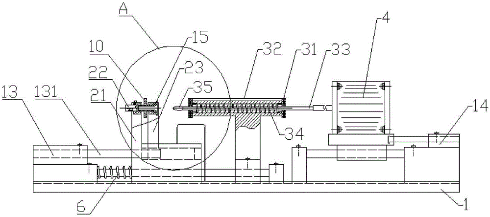 A local annealing equipment for fasteners