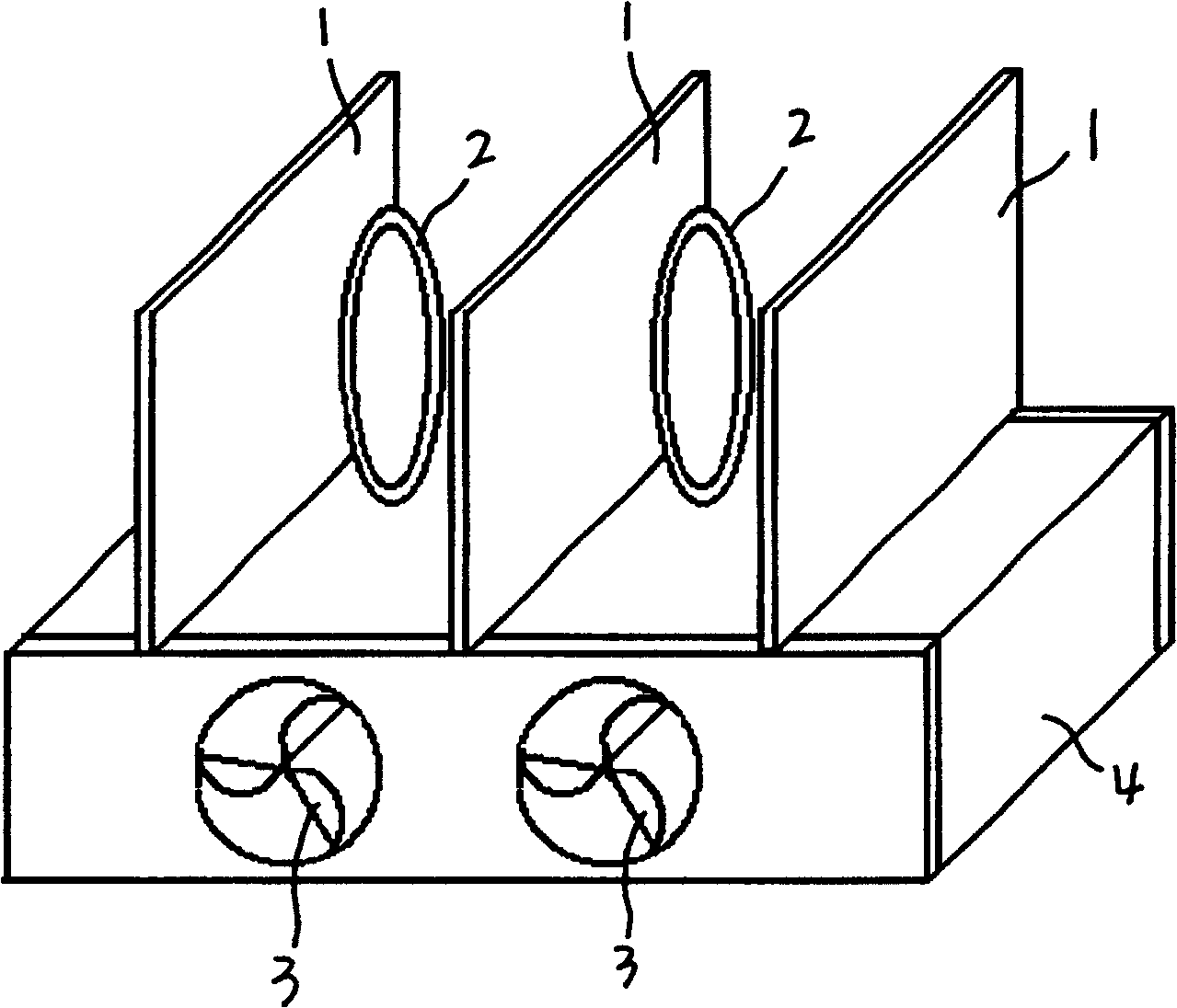 Foamed aluminum carried titanium dioxide catalyst, its preparation method and uses