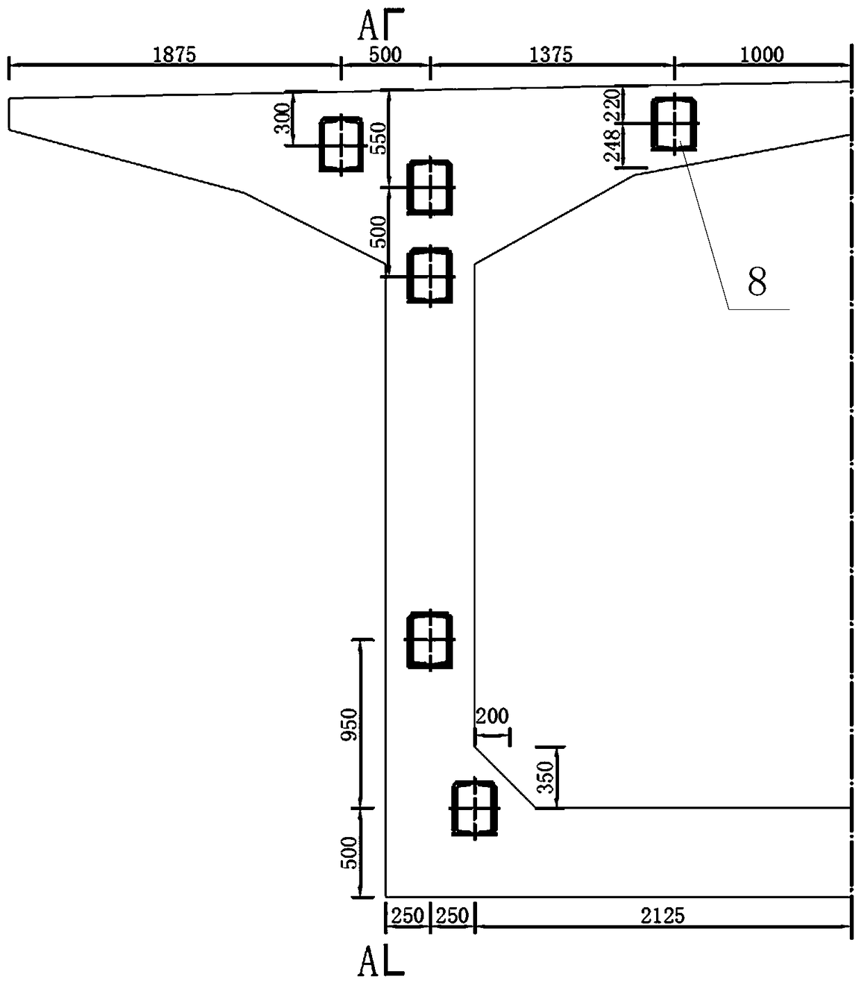 Construction Method of Closing Section of Continuous Rigid Frame Aqueduct