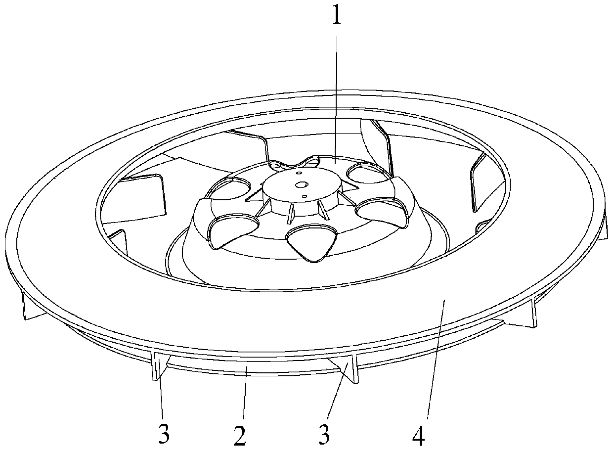 Centrifugal fan and air conditioner with same