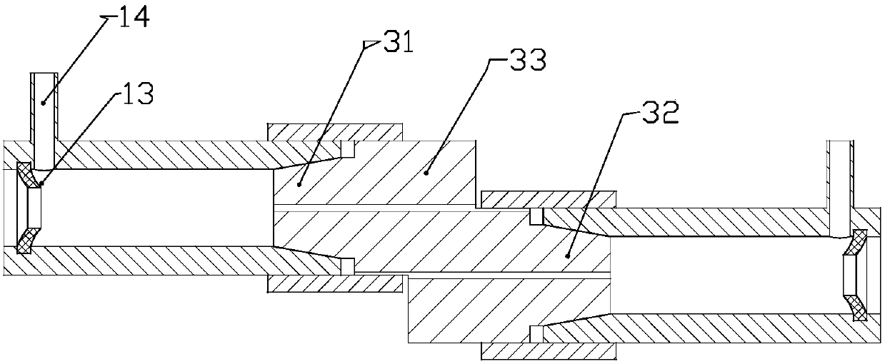 Full grouting sleeve and grouting method for prefabricated building steel bar connection