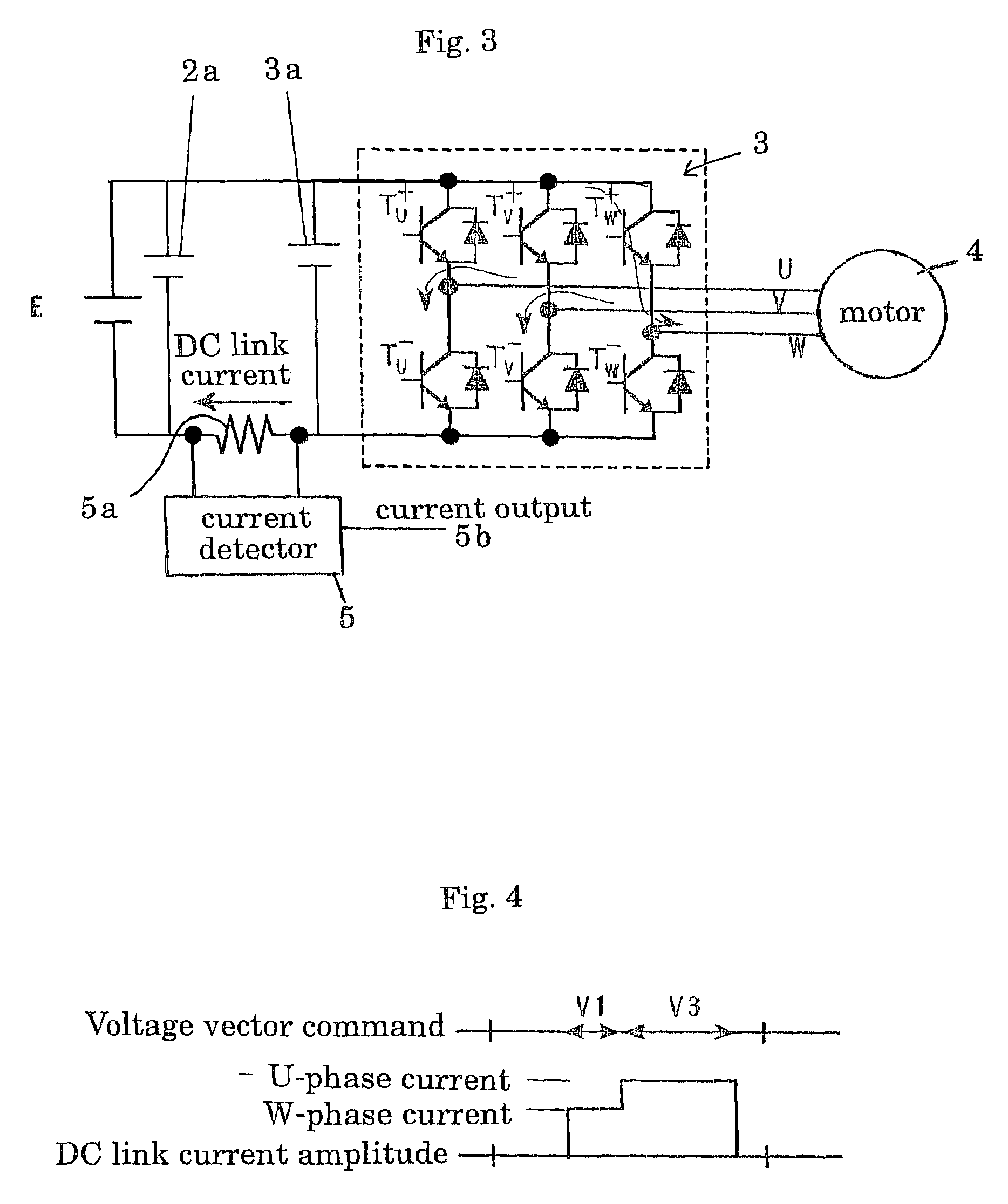 Phase current detection method, inverter control method, motor control method, and apparatuses used in these methods