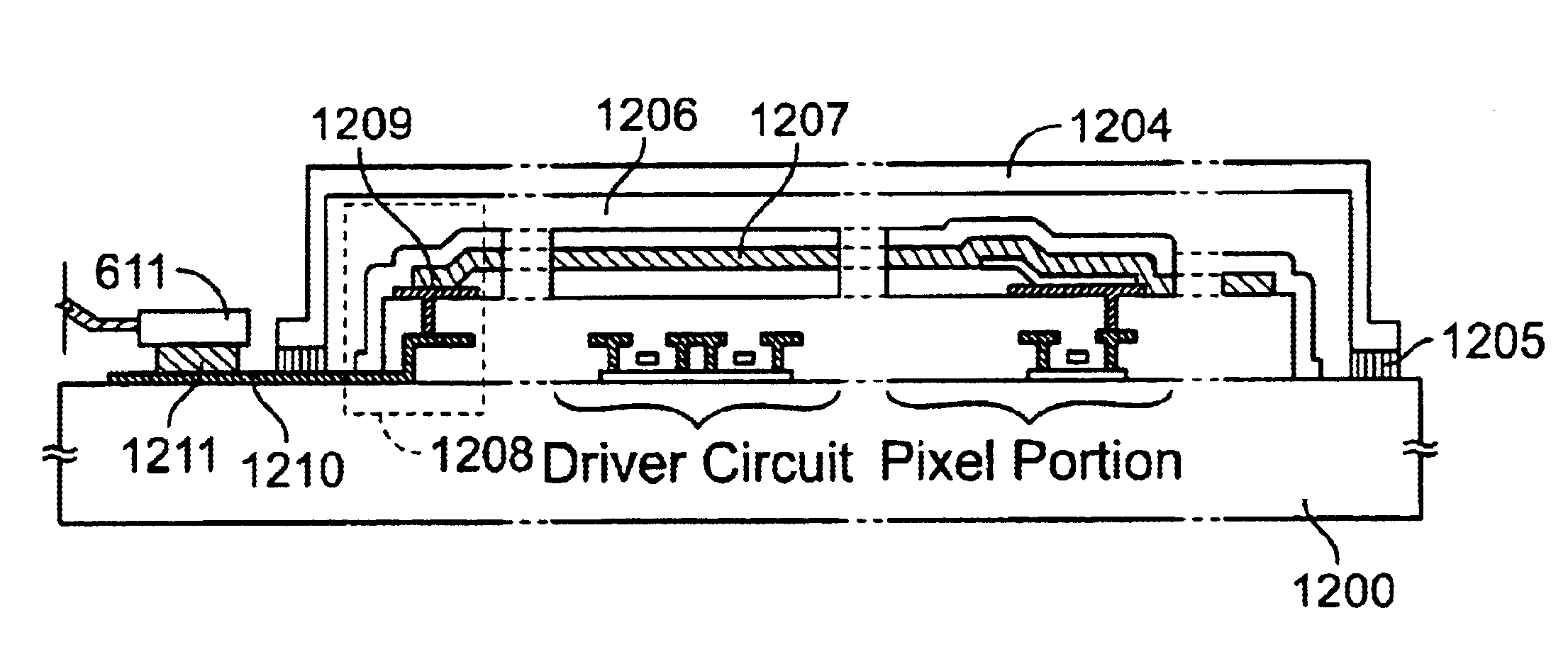 Self-luminous device and electric machine using the same