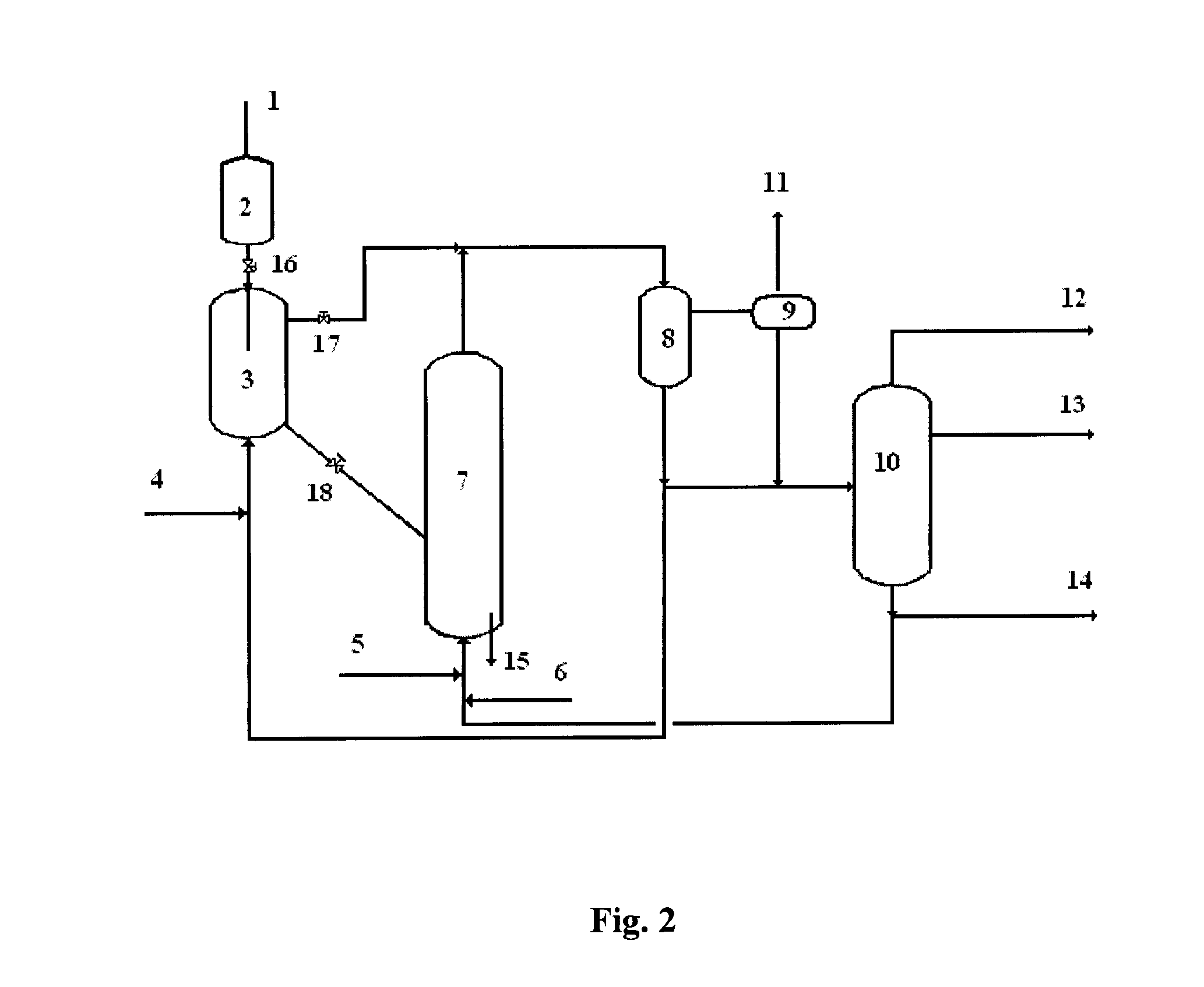 Fluidized-bed reactor and hydrotreating method thereof
