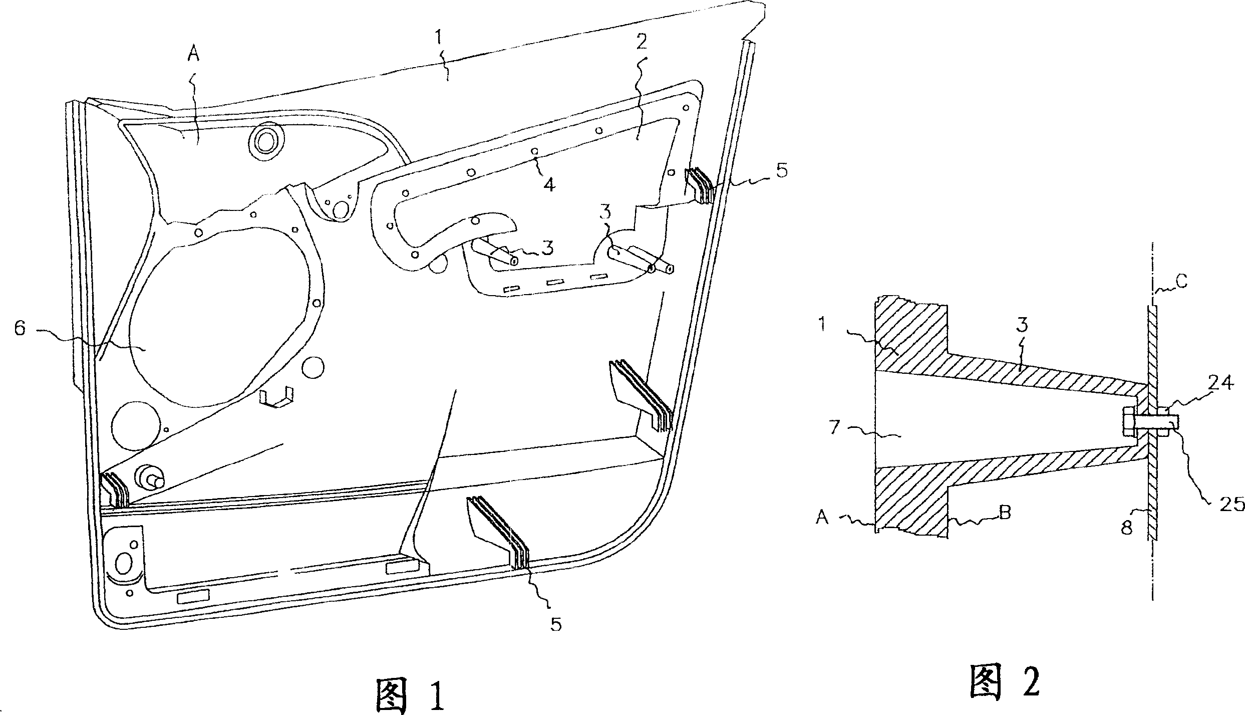 Door module for motor vehicles comprising a window regulator with lever