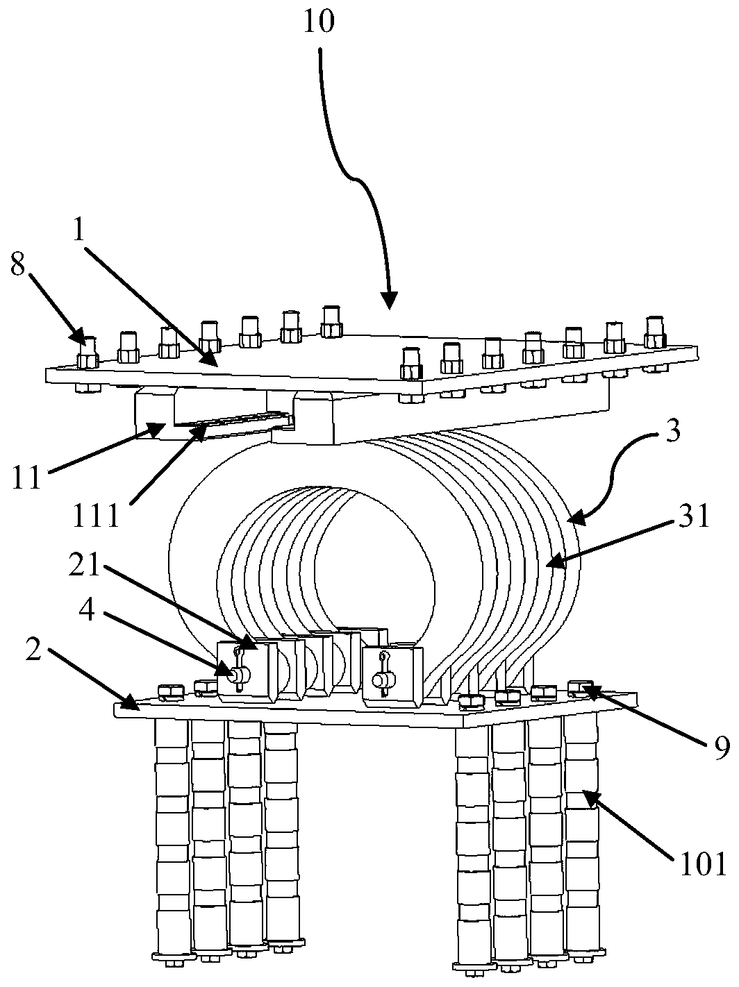 Shock absorbing device