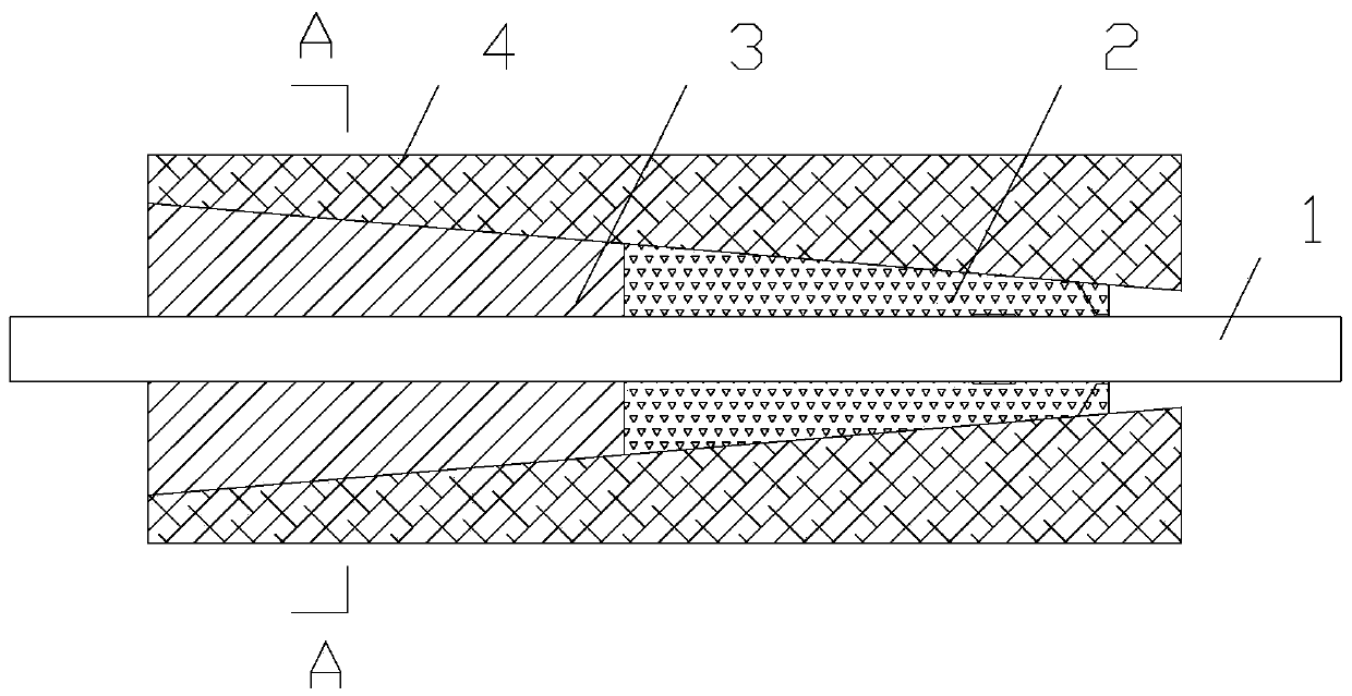 FRP (fiber reinforced polymer) rebar anchoring clamp piece, manufacturing method thereof and anchoring method thereof