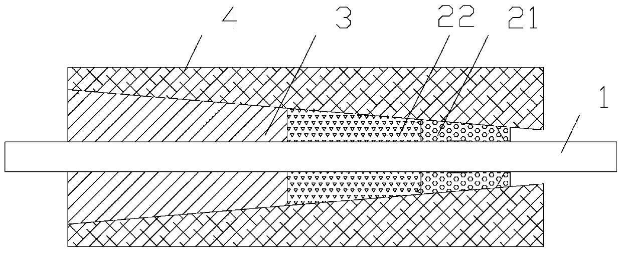 FRP (fiber reinforced polymer) rebar anchoring clamp piece, manufacturing method thereof and anchoring method thereof