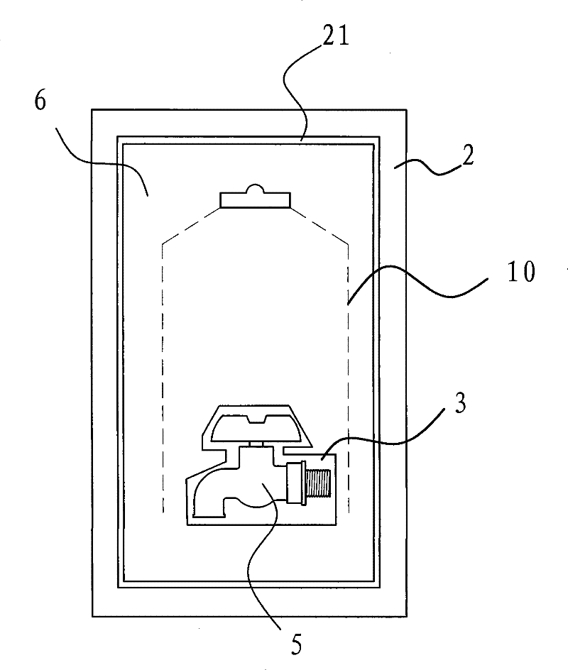 Packaging structure of products