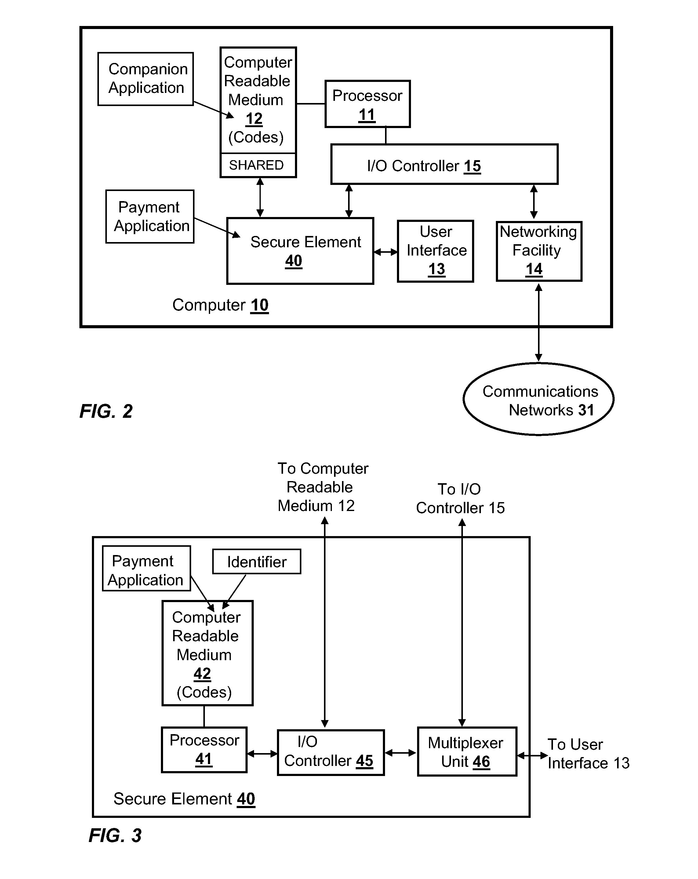 Integration of Payment Capability into Secure Elements of Computers