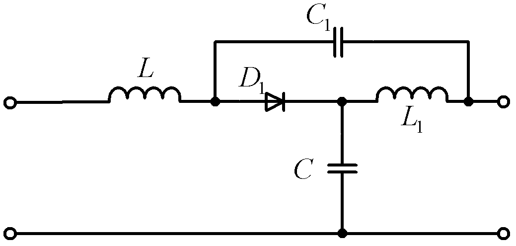 Intrinsic safety output quasi-Z-source switching converter