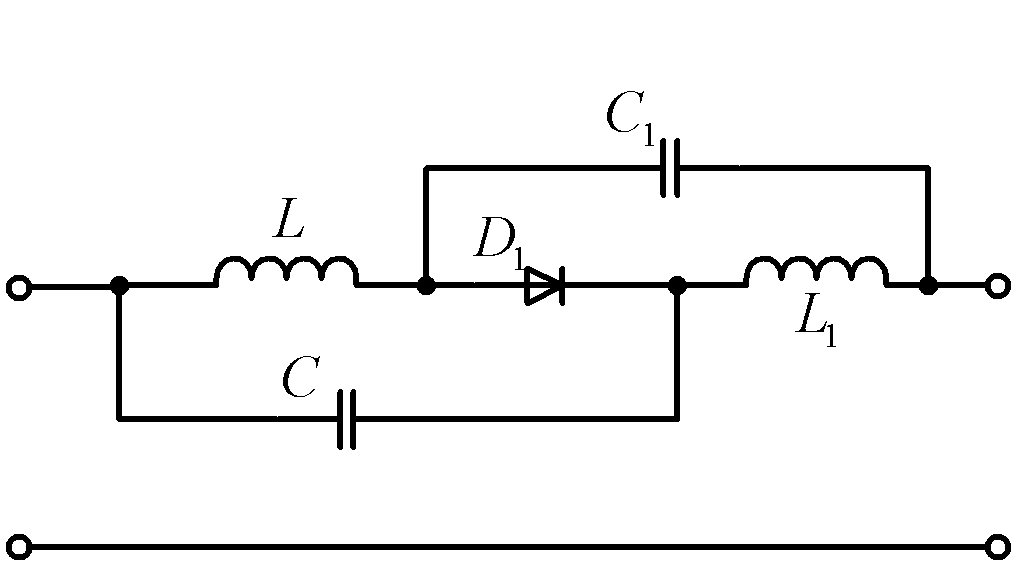 Intrinsic safety output quasi-Z-source switching converter