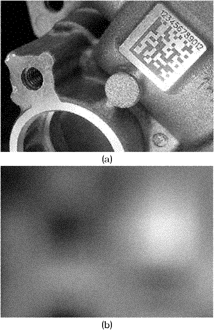 Two-dimensional barcode image binarization method based on wavelet and OTSU method
