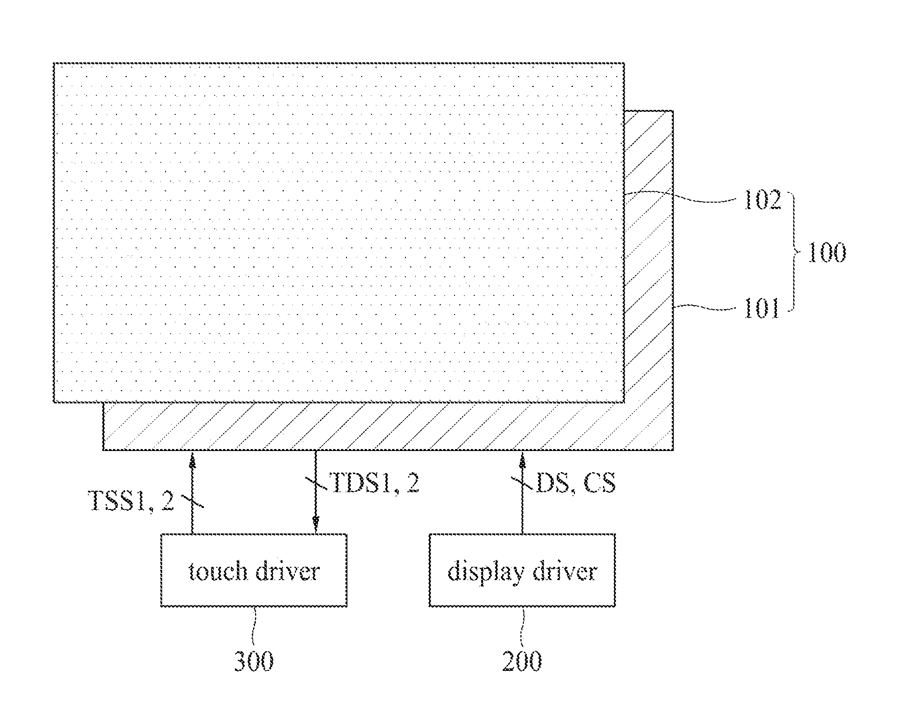 Touch panel and apparatus for driving thereof