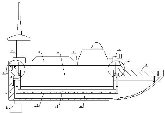 Unmanned ship river channel obstacle detection and identification equipment