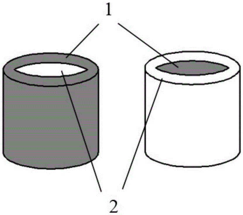 Method for preparing bimetallic composite through combination of solid-liquid compounding and drawing of solid aluminum materials