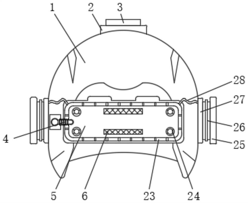 Internet-based 3D helmet with anti-collision effect